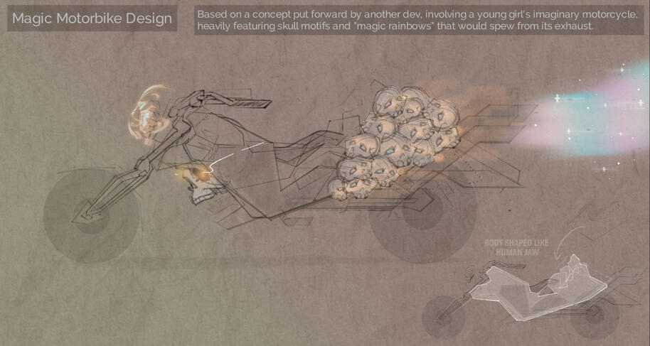 Magic Motorbike Design