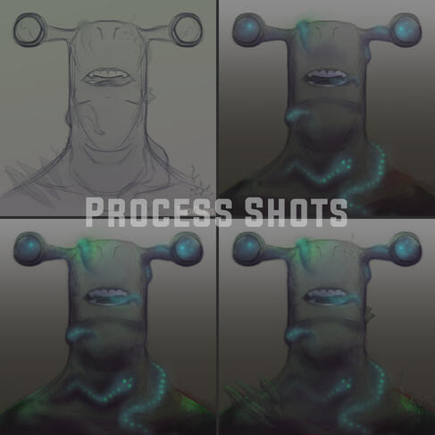 Kra'deshi Parasite Process Shots (Griftlands)