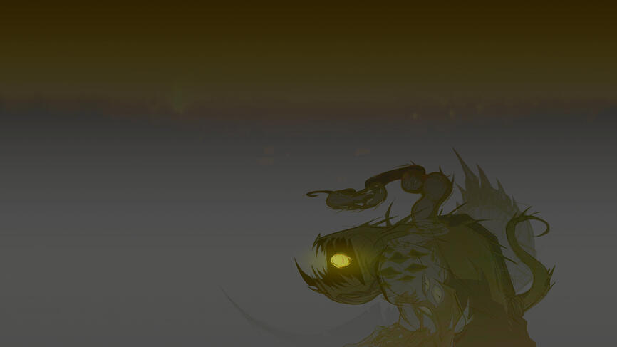 Bog Monster Illustration (Fanart)