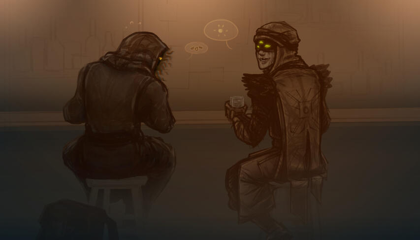 Mood/Scene Exploration (Destiny 2 Fanart)