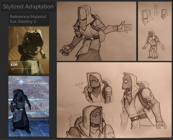 Destiny 2 Adaptation - Stylization Tests